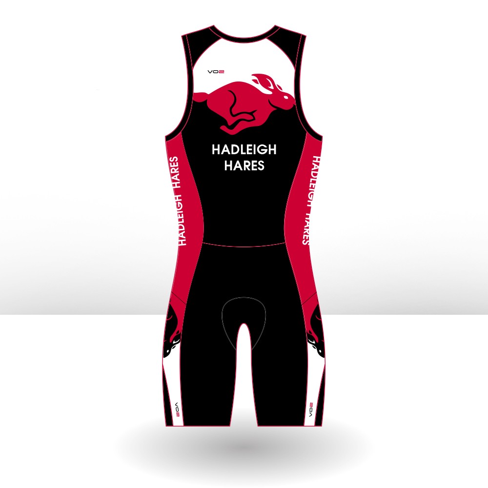 Hadleigh Hares Vortex Triathlon Suit - Rear Zip