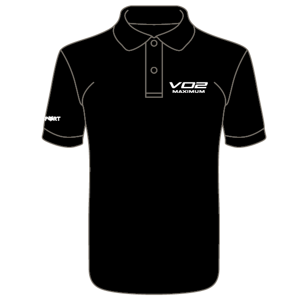 VO2 Maximum Cool Polo (Black)