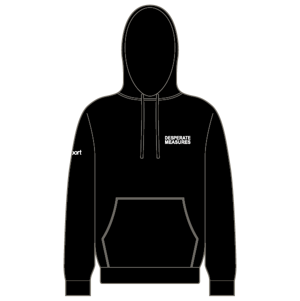 Desperate Measures Hoodie (Black)