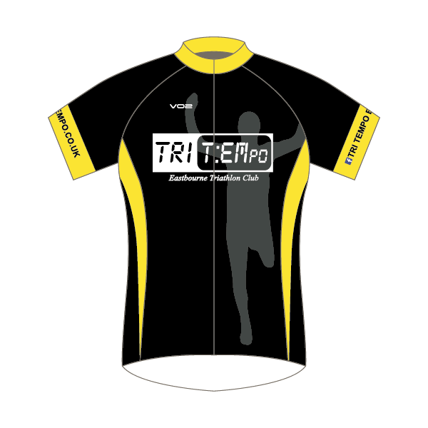 TriTempo Eastbourne Short Sleeved Velocity Cycling Jersey