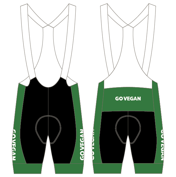 Vegan Cyclists T2 Bibshorts