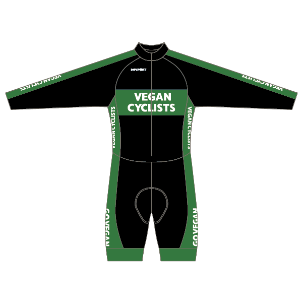 Vegan Cyclists T2 Skinsuit - Long Sleeved