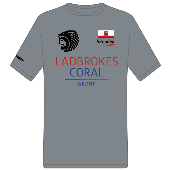 Gibraltar Triathlon Cool T (Charcoal)