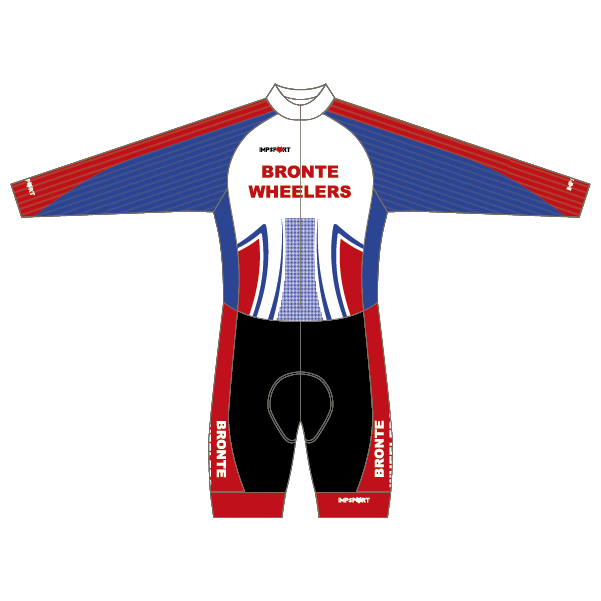Bronte Wheelers CC T2 Skinsuit - Long Sleeved