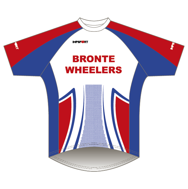 Bronte Wheelers CC Downhill Jersey - Short Sleeved