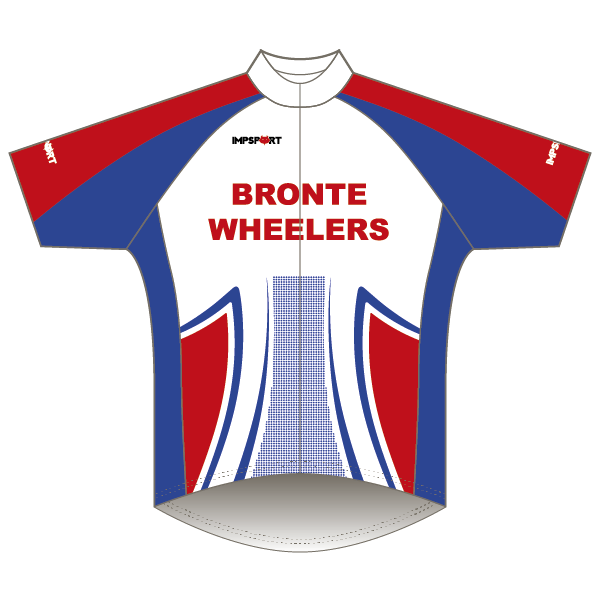 Bronte Wheelers CC T1 Road Jersey - Short Sleeved
