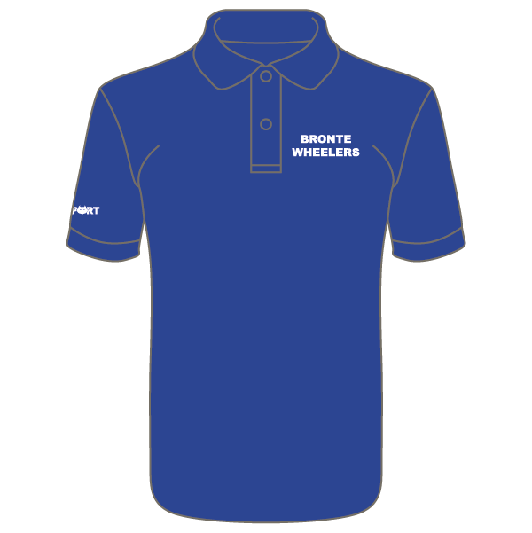 Bronte Wheelers CC Cool Polo (Royal Blue)