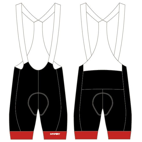 Becontree Wheelers T2 Bibshorts (Custom Leg Bands)
