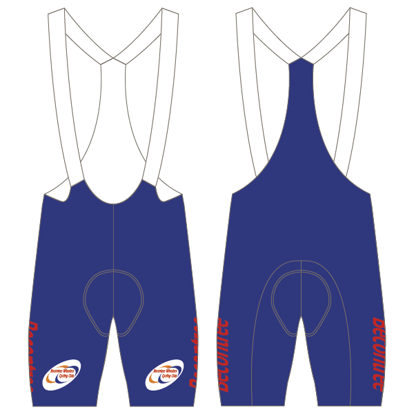 Becontree Wheelers T3 Bibshorts