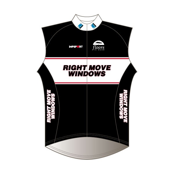 Team Right Move Windows T1 Rain Gilet