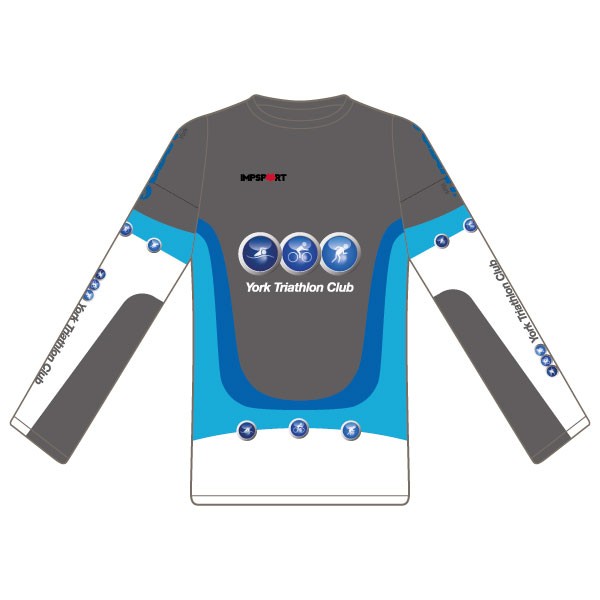York Triathlon Club Long Sleeved Athletics T-Shirt