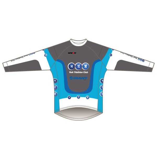 York Triathlon Club Long Sleeved Downhill Jersey