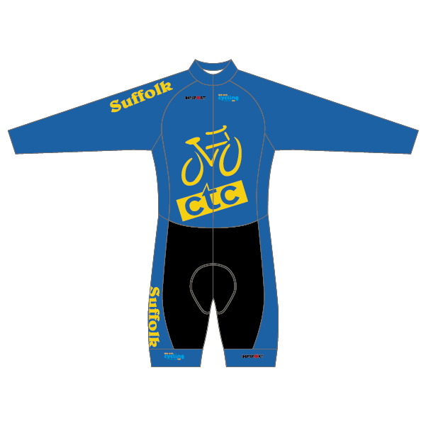 CTC Suffolk Blue/Yellow Design T2 CX Thermal Skinsuit