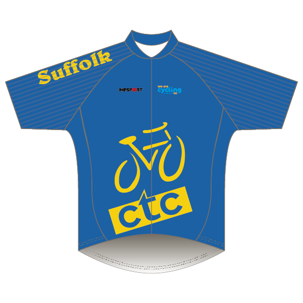 CTC Suffolk Blue/Yellow Design T2 Road Jersey