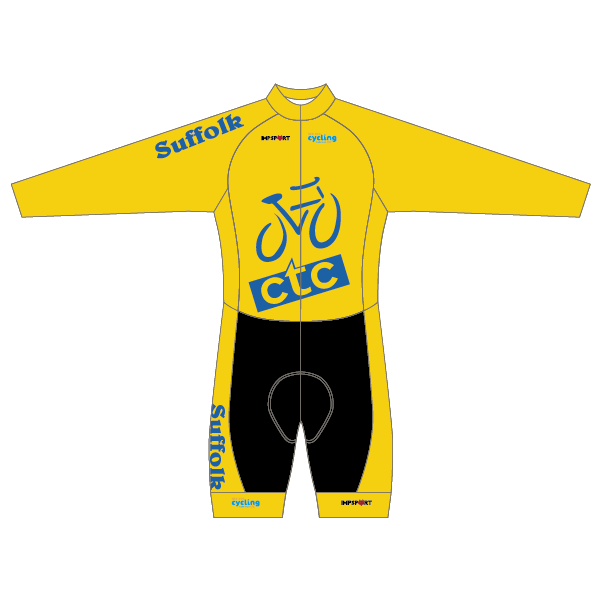 CTC Suffolk Yellow/Blue Design T2 CX Thermal Skinsuit