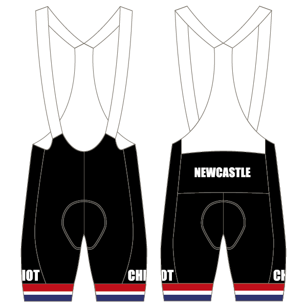 Newcastle Cheviots CC T2 Bibshorts