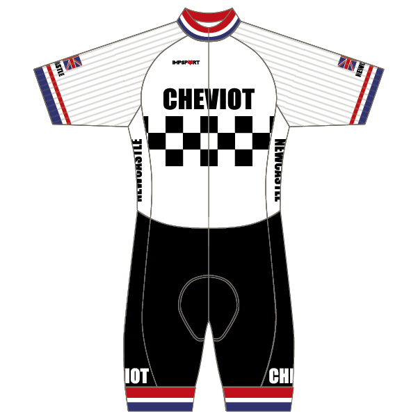 Newcastle Cheviots CC T2 Skinsuit - Open Zip