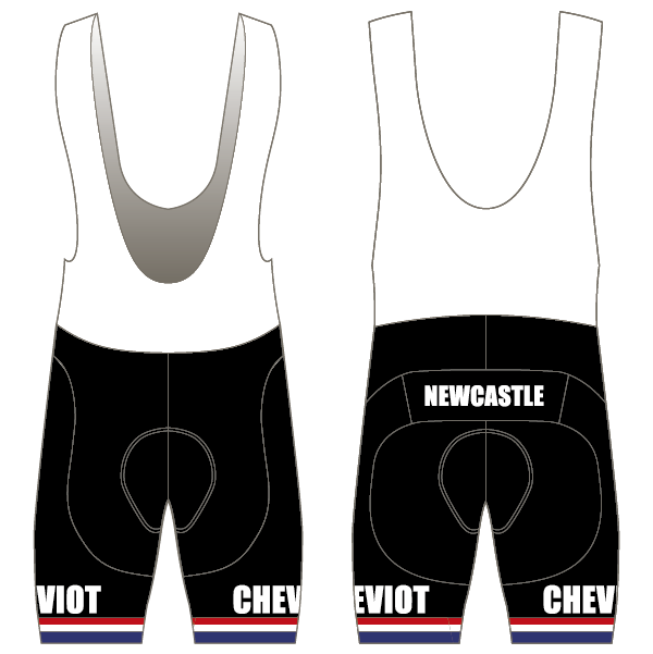 Newcastle Cheviots CC T1 Bibshorts