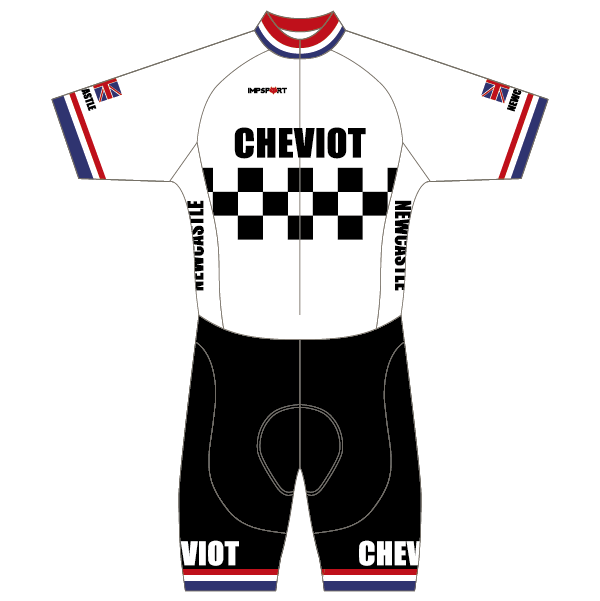 Newcastle Cheviots CC T1 Skinsuit Short Sleeved