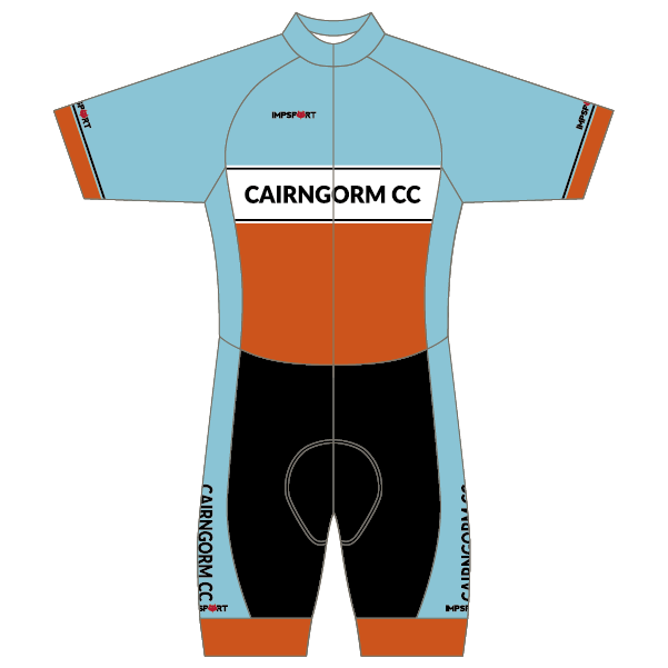 Cairngorm Cycling Club T2 Skinsuit - Open Zip