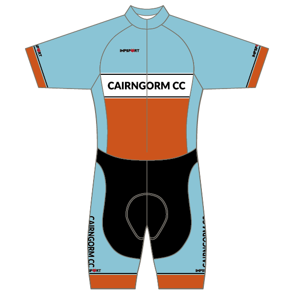 Cairngorm Cycling Club T1 Skinsuit - Short Sleeved