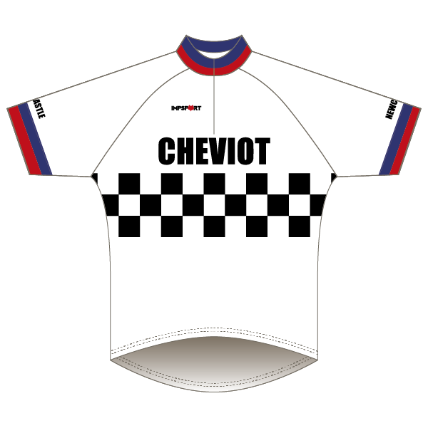 Newcastle Cheviots New Design Sportive Road Jersey