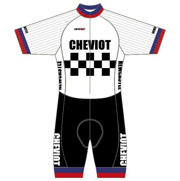 Newcastle Cheviots New Design T2 Skinsuit - Short Sleeved