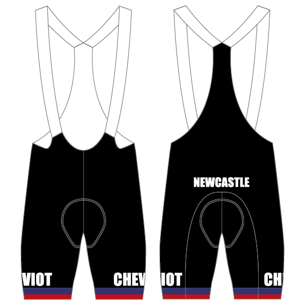 Newcastle Cheviots New Design T3 Bibshorts