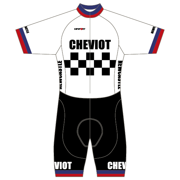 Newcastle Cheviots New Design T1 Skinsuit - Short Sleeved