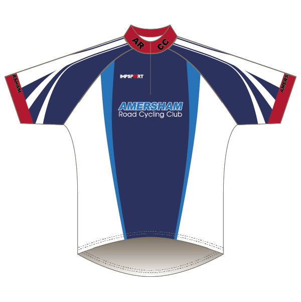 Amersham Road CC White Design Sportive Road Jersey