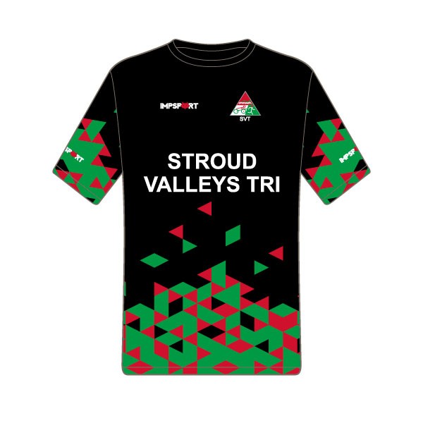 Stroud Valleys Tri Short Sleeved Athletics T-Shirt
