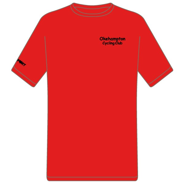 Okehampton CC Cool T (Red)