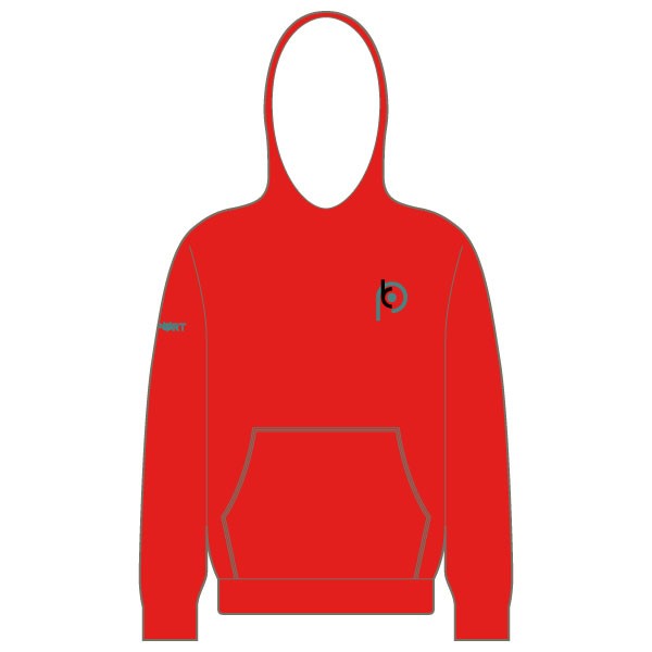 Tri Preston Junior Hoodie (Fire Red)