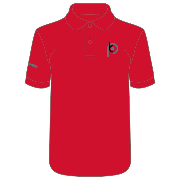 Tri Preston Junior Cool Polo (Fire Red)