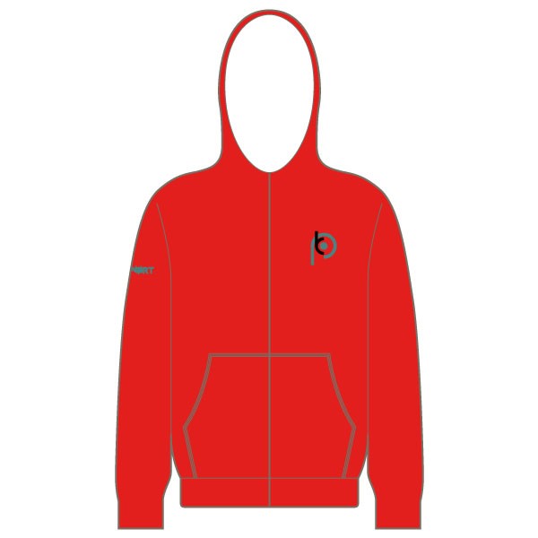 Tri Preston Junior Zoodie (Fire Red)