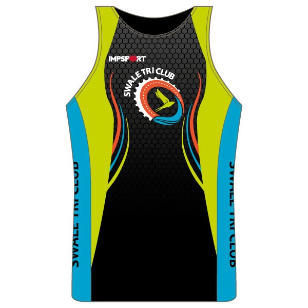 Swale Tri Club Running Vest - Full Back