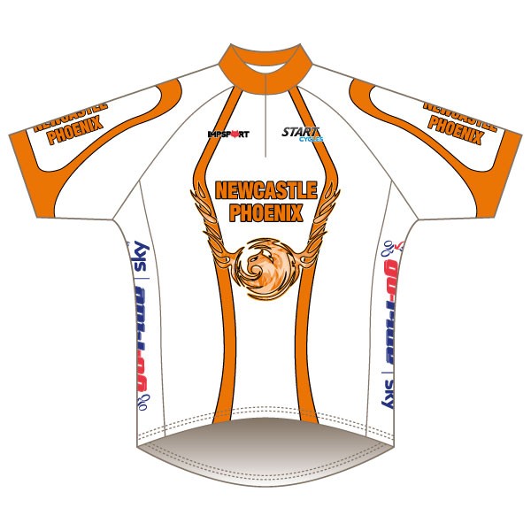 Newcastle Phoenix Junior Short Sleeved Road Jersey