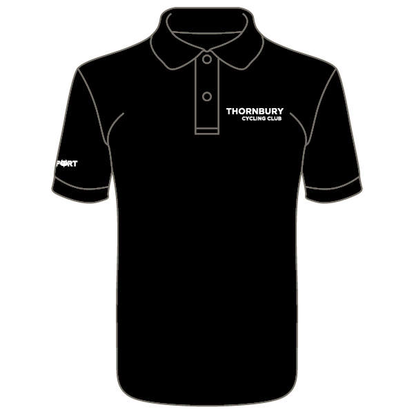 Thornbury CC Cool Polo (Black)