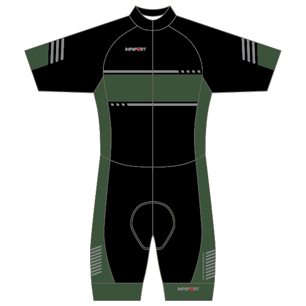 INT CORPS Cycling T2 Skinsuit - Open Zip