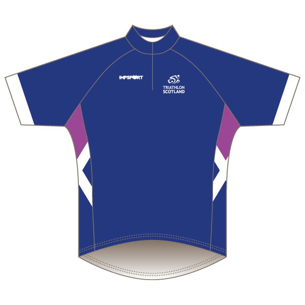Triathlon Scotland Junior Short Sleeved Road Jersey