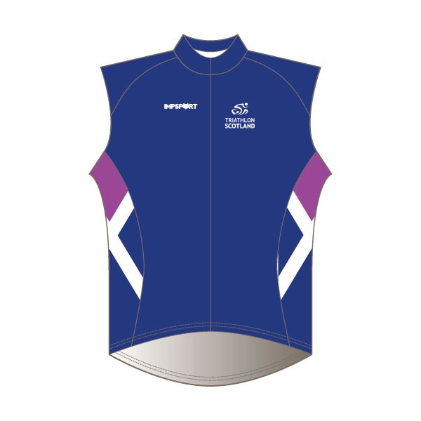 Triathlon Scotland T1 Rain Gilet