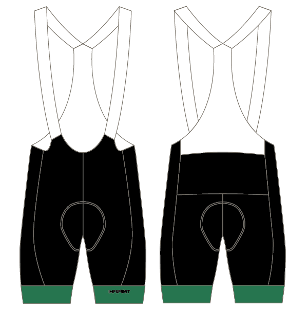 NHRC 'Legacy' Kit T2 Bibshorts (Custom Leg Bands)