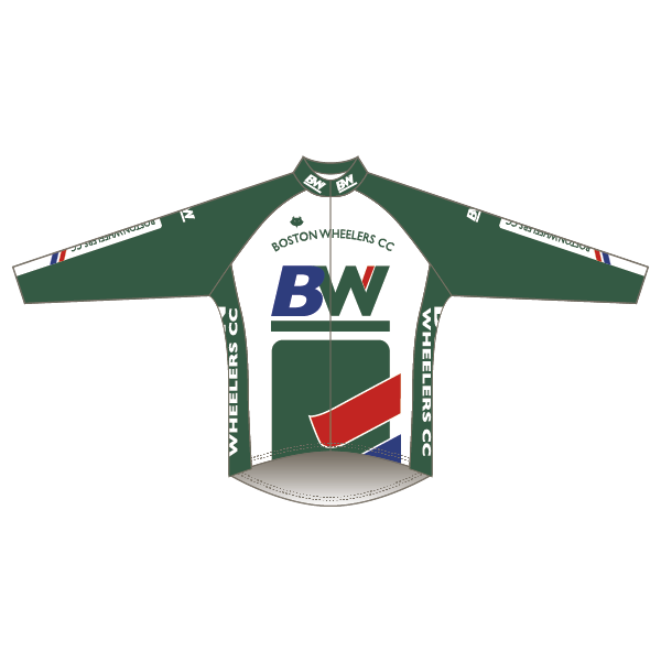 Boston Wheelers Junior T1 Road Jersey - Long Sleeved