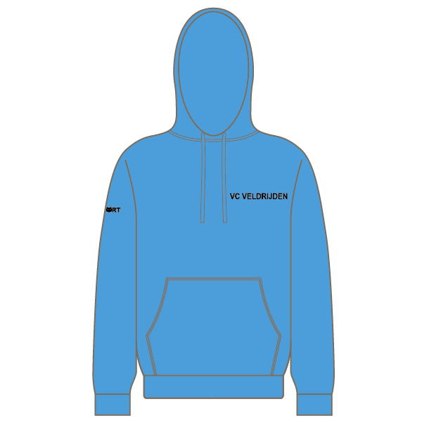 VC Veldrijden Hoodie (Tropical Blue)