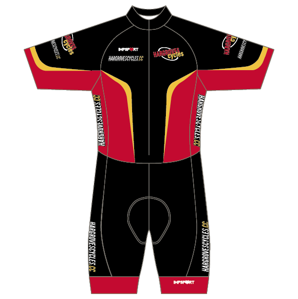 Hargroves Cycles T2 Skinsuit - Short Sleeved