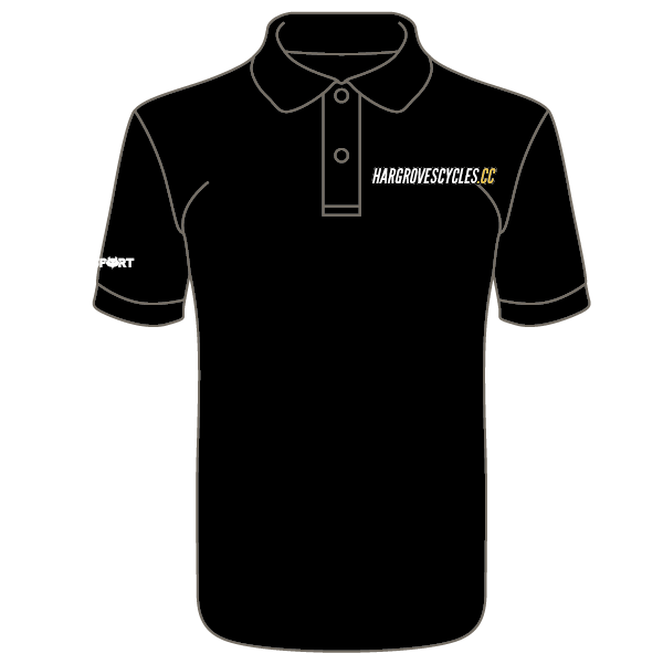 Hargroves Cycles Cool Polo (Black)