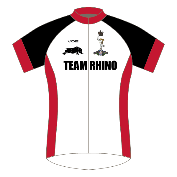 Team Rhino Short Sleeved Velocity Cycling Jersey