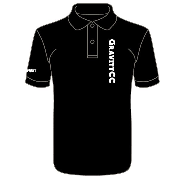 Gravity CC Cool Polo (Black)