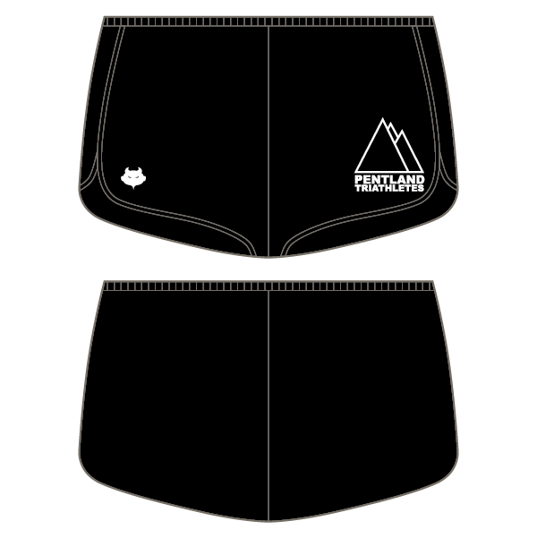 Pentland Triathletes Running Shorts - Split Leg