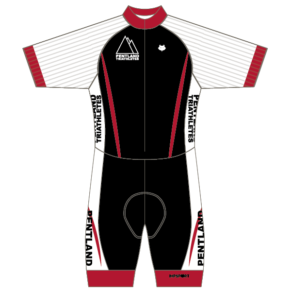 Pentland Triathletes T2 Skinsuit - Short Sleeved